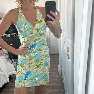NWT Vintage Lilly Pulitzer Girl’s Halter Dress 14